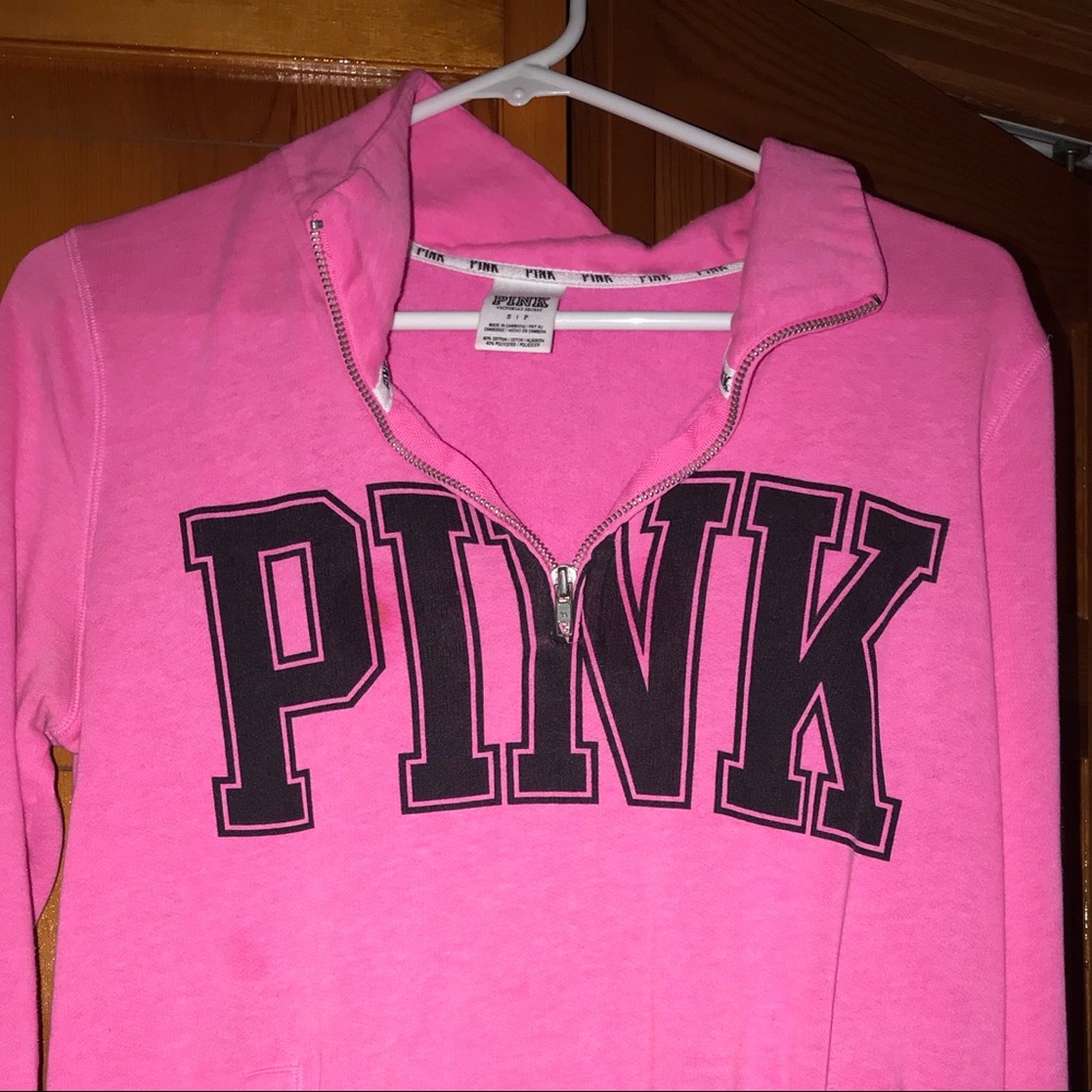 PINK Victoria Secret Half Zip